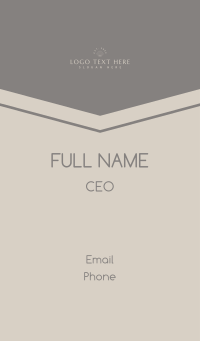 Vintage Luxury Business Business Card Design