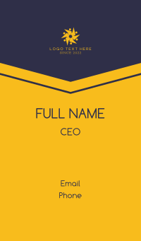 Human Resources People Team Business Card Design