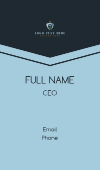 Employee Career Leadership Business Card Design