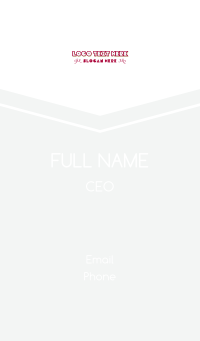 Creative Quirky Wordmark Business Card Design