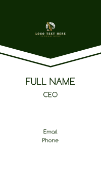 Publishing Feather Quill Business Card Design