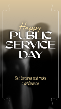 Celebrating Public Servants Instagram Reel Image Preview