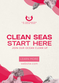 World Ocean Day Clean Up Drive Flyer Image Preview