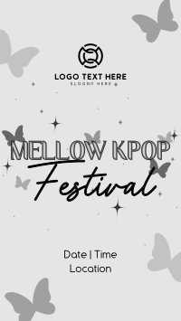 Mellow Kpop Fest YouTube Short Design