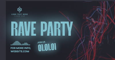 Rave Party Vibes Facebook ad Image Preview