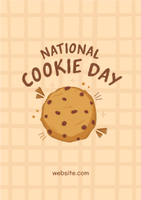 Cute Cookie Day Flyer Image Preview