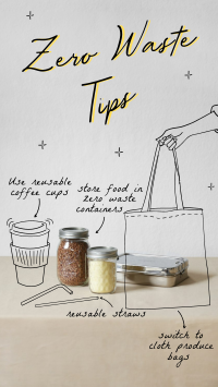 Zero Waste Tips YouTube short Image Preview