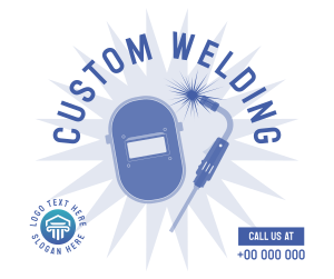 Custom Welding Facebook post Image Preview