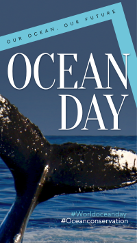 Save our Ocean TikTok Video Design