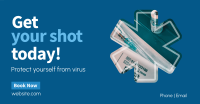 Get your shot today Facebook ad Image Preview