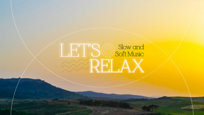 Play Relax Music  YouTube Banner Image Preview