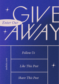 Generic Giveaway Flyer Image Preview