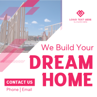 Building Construction Services Instagram Post Design