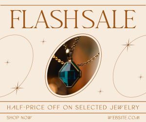 Jewelry Flash Sale Facebook post Image Preview