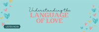 Language of Love Twitter Header Design