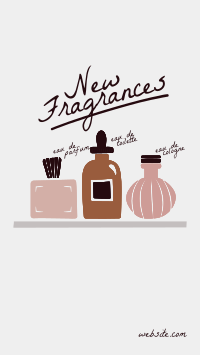 French Fragrance Instagram Story Design