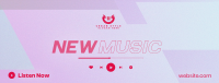 Bright New Music Announcement Facebook cover Image Preview