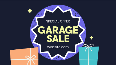 Garage Sale Ad Facebook event cover Image Preview