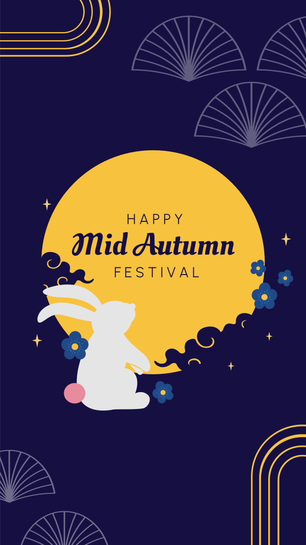 Mid Autumn Festival Instagram Story Design Image Preview