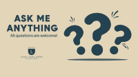 All Questions Are Welcome Facebook event cover Image Preview