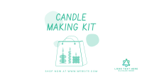 Candle Making Kit Facebook Event Cover Design