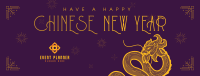 Majestic Chinese New Year Facebook Cover Design
