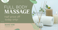 Massage Promo Facebook ad Image Preview