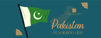 Pakistan Day Flag Facebook cover Image Preview