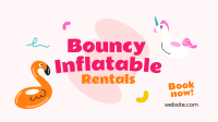 Bouncy Inflatables Facebook Event Cover Design
