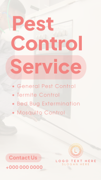 Minimalist Pest Control Facebook story Image Preview