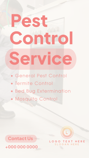 Minimalist Pest Control Facebook story Image Preview