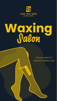 Waxing Salon Facebook Story Design