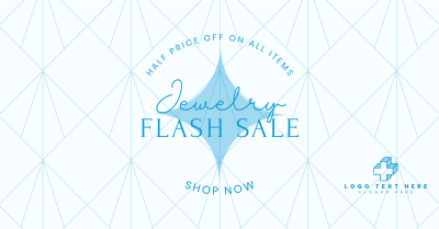 Elegant Jewelry Flash Sale Facebook ad Image Preview