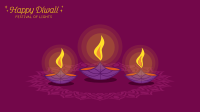 Happy Diwali Zoom background Image Preview