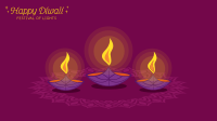 Happy Diwali Zoom Background Image Preview