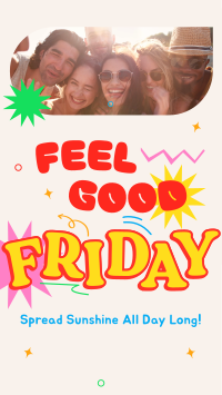 Feel Good Friday Facebook Story Design