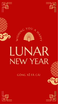 Lunar Year Tradition Instagram Story Design