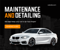 Maintenance and Detailing Facebook post Image Preview