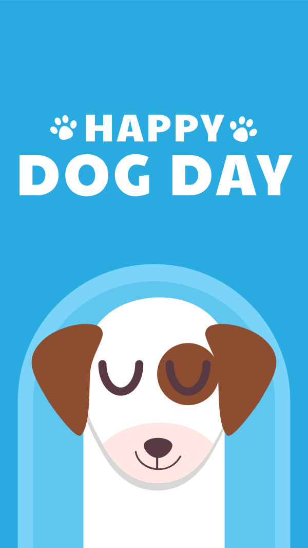 Dog Day Celebration Instagram Story Design Image Preview