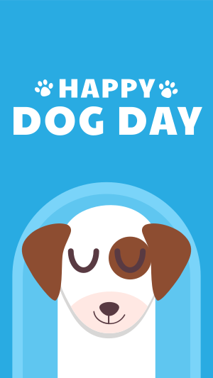 Dog Day Celebration Instagram story