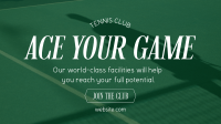 Tennis Club Animation Preview
