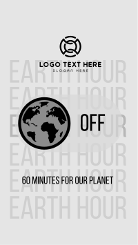 Earth Switch Off Instagram story Image Preview