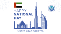 UAE National Day Landmarks Facebook event cover Image Preview
