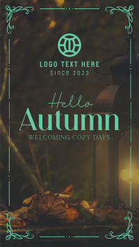 Hello Autumn Greeting Instagram Reel Preview