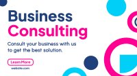 Abstract and Shapes Business Consult Video Preview