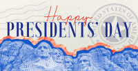 President's Day Mt. Rushmore Facebook Ad Design