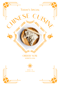 Chinese Cuisine Special Poster Image Preview