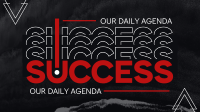 Success as Daily Agenda Video Preview