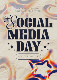 Modern Nostalgia Social Media Day Poster Image Preview