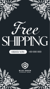 Floral Shipping Promo Instagram Reel Image Preview